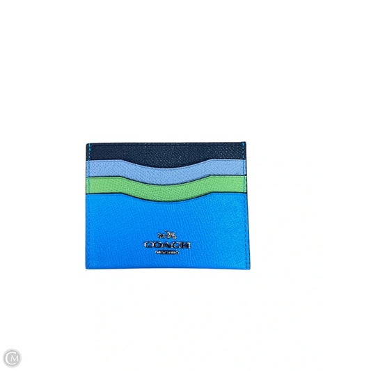 Wallet Designer By Coach, Size: Small