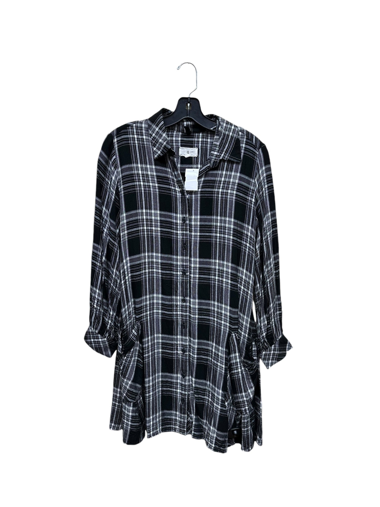 Dress Casual Short By Lou And Grey In Plaid, Size: Xs