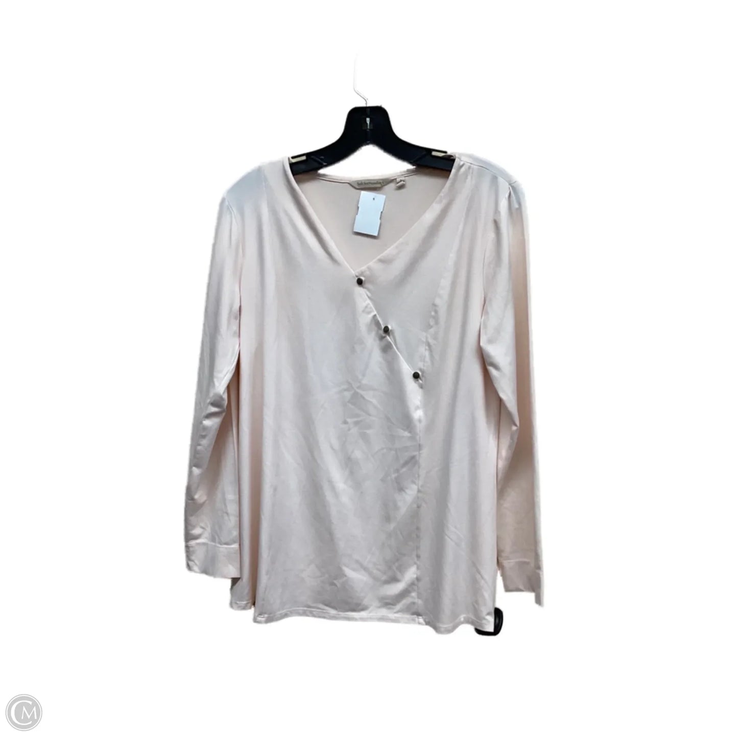 Top Long Sleeve By Soft Surroundings In Pink, Size: S