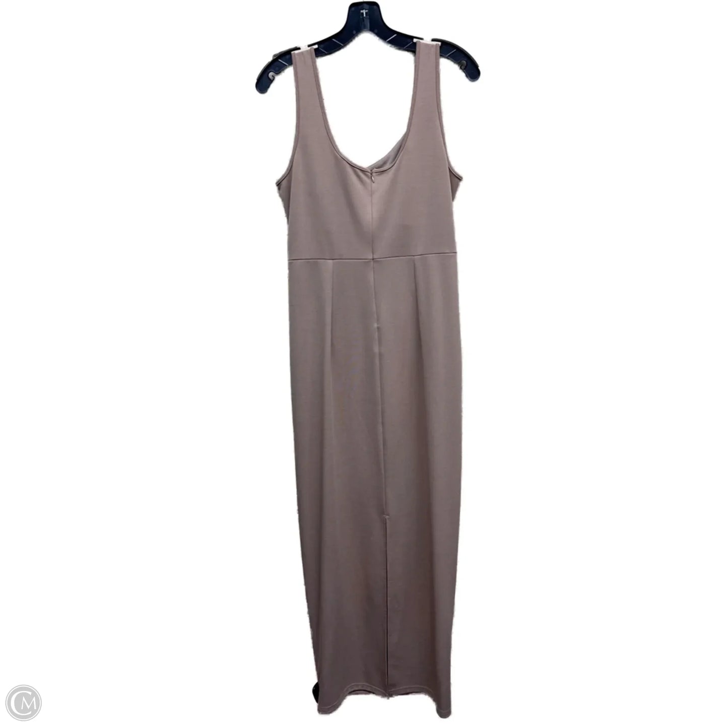 Dress Party Long By Clothes Mentor In Tan, Size: M