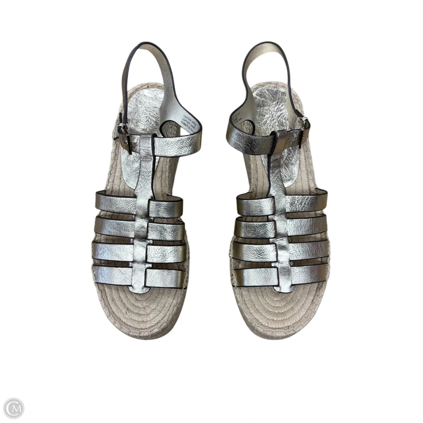 Shoes Designer By Tory Burch In Gold, Size: 8.5