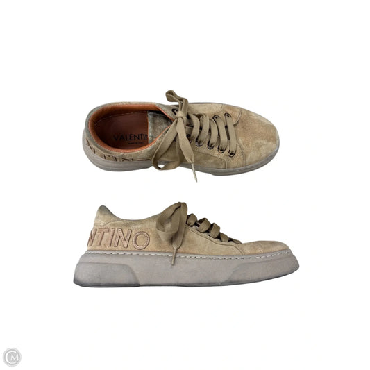 Shoes Luxury Designer By Valentino-garavani In Tan, Size: 8