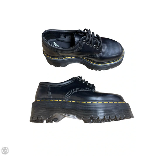 Shoes Heels Platform By Dr Martens In Black, Size: 7