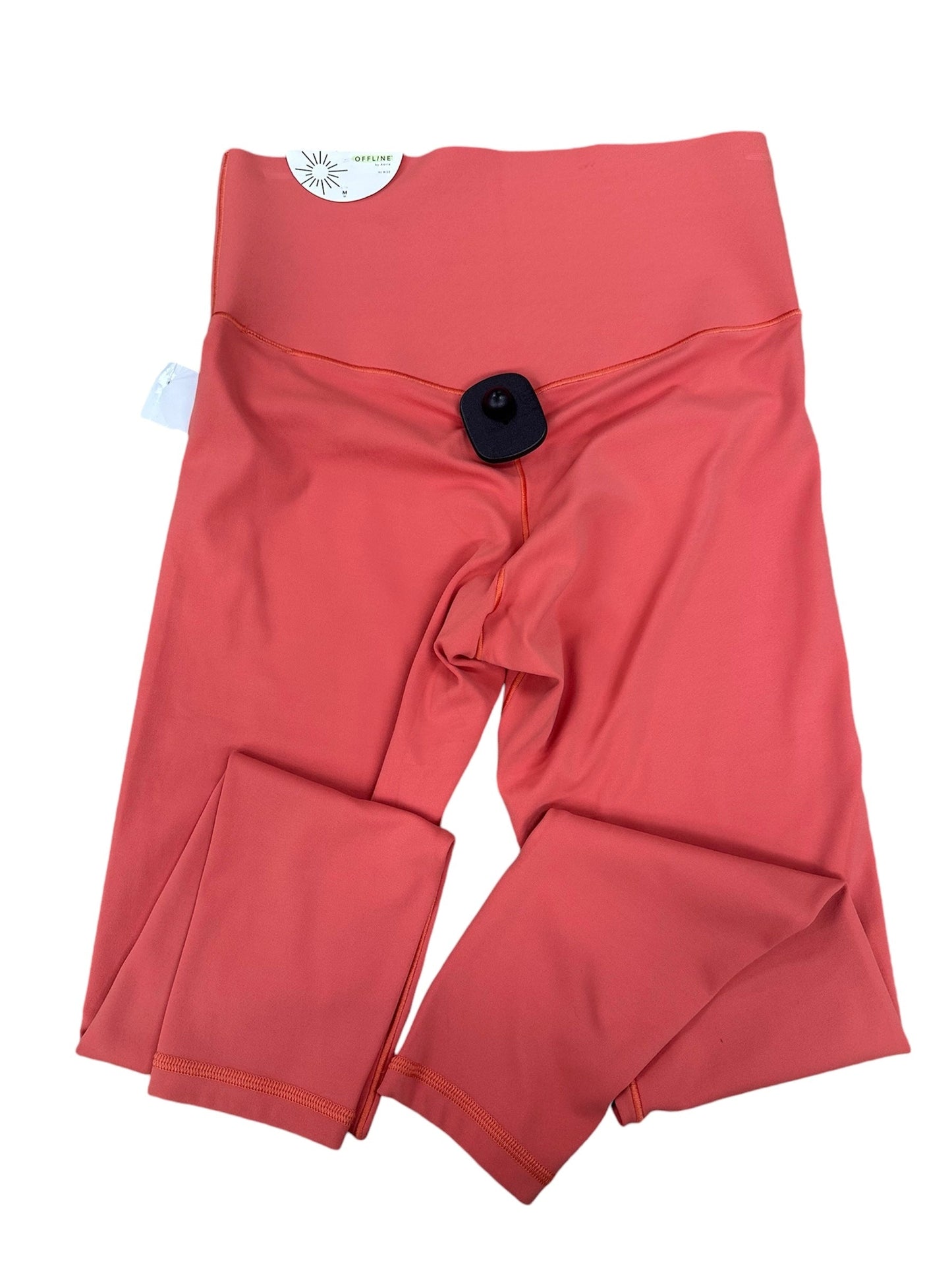 Athletic Leggings By Aerie In Orange, Size: M