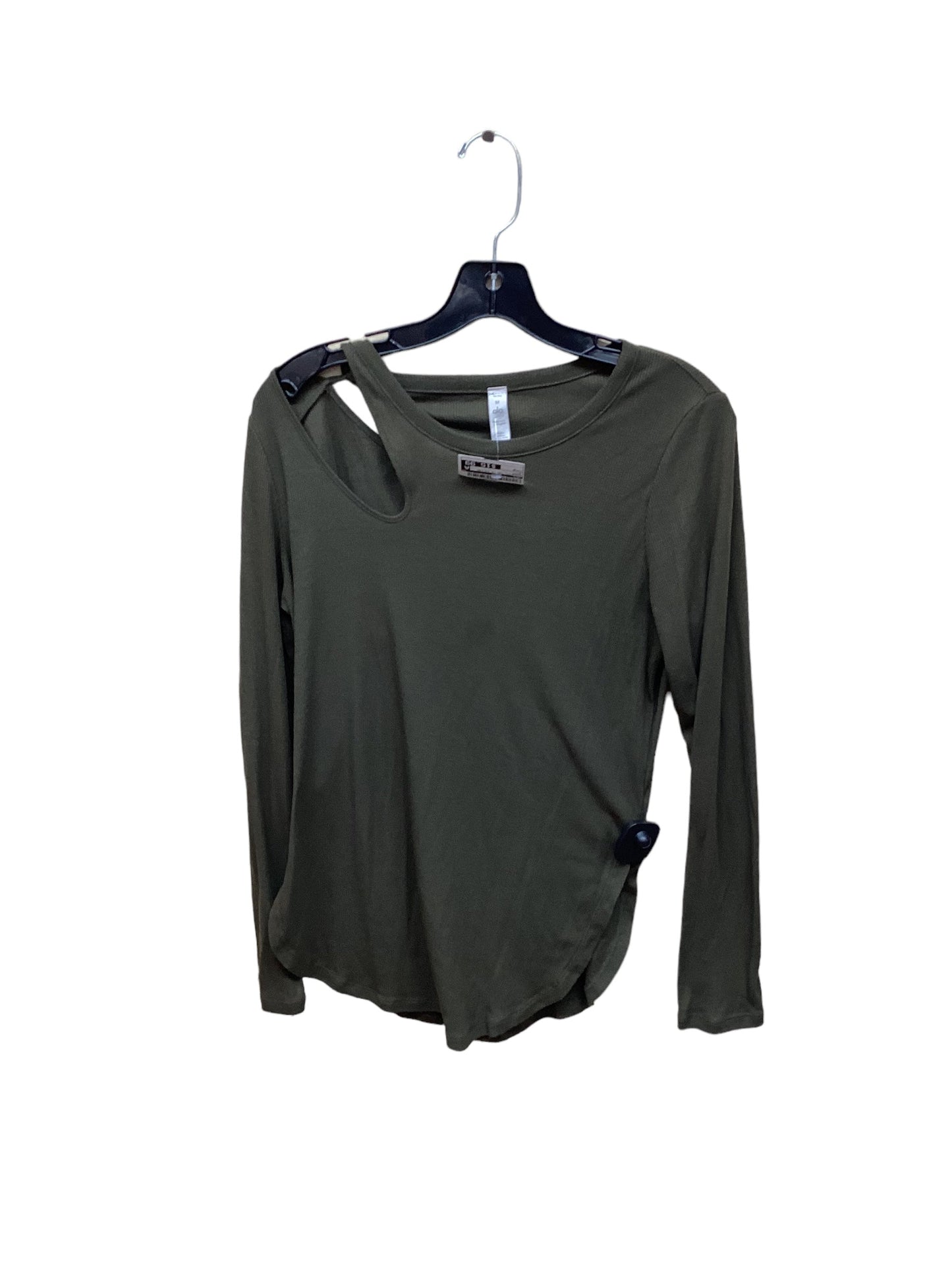 Athletic Top Long Sleeve Collar By Alo  Size: M