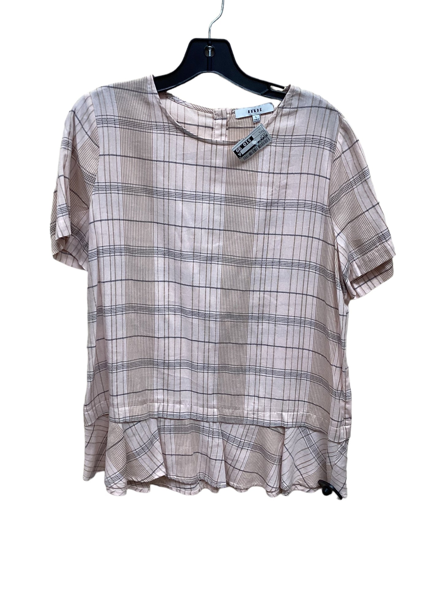 Top Short Sleeve By Ro & De  Size: L