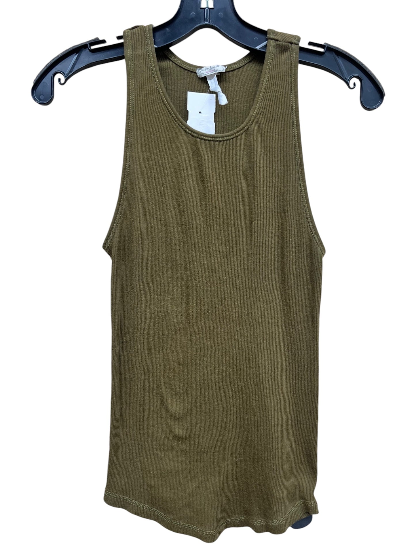 Top Sleeveless By Free People In Green, Size: M