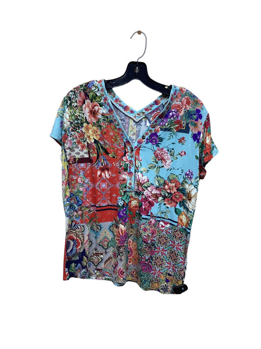 Top Short Sleeve By Johnny Was  Size: Xs