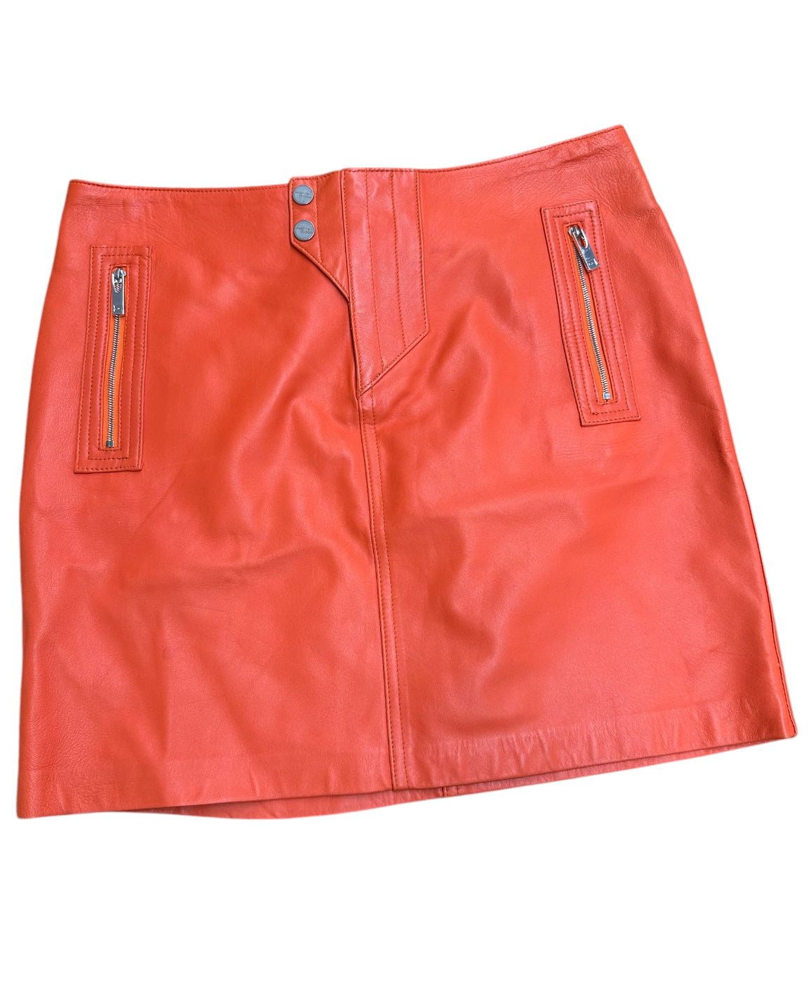 Skirt Mini & Short By Ralph Lauren In Orange, Size: 4