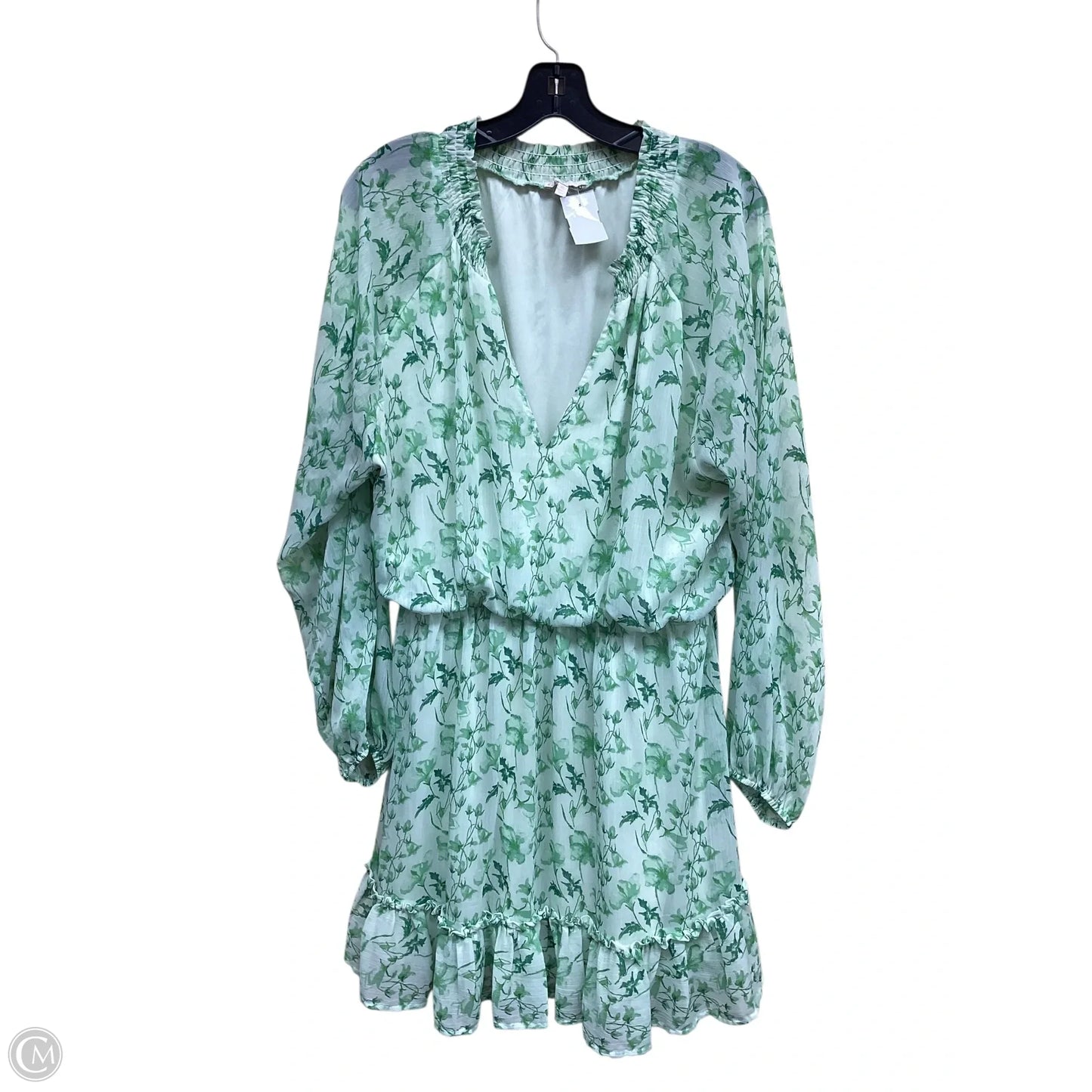 Dress Casual Midi By Clothes Mentor In Green, Size: Xl