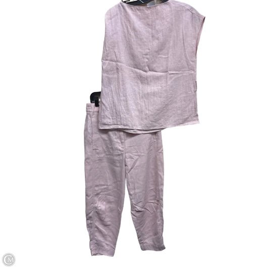 Pants Set 2pc By Zara In Pink, Size: S