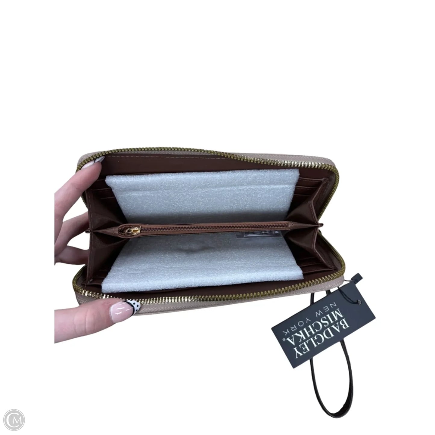 Wallet By Badgley Mischka, Size: Large