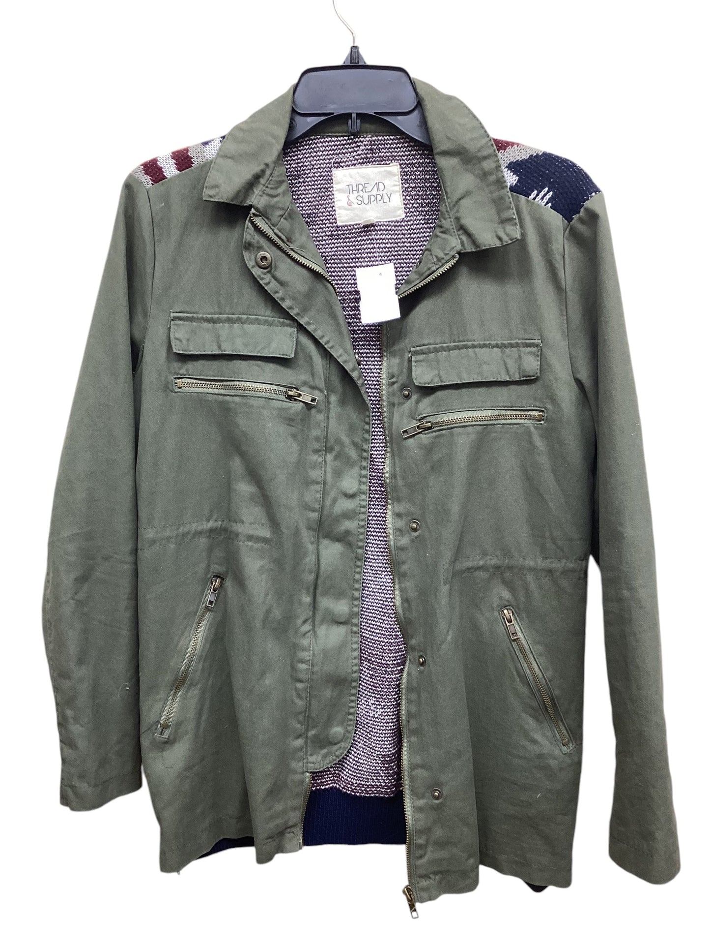 Jacket Other By Thread And Supply In Green, Size: Xs