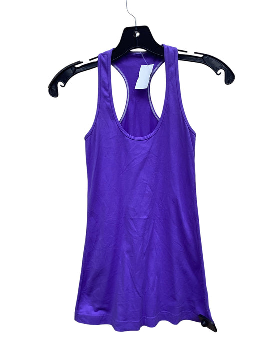 Athletic Tank Top By Lululemon In Purple