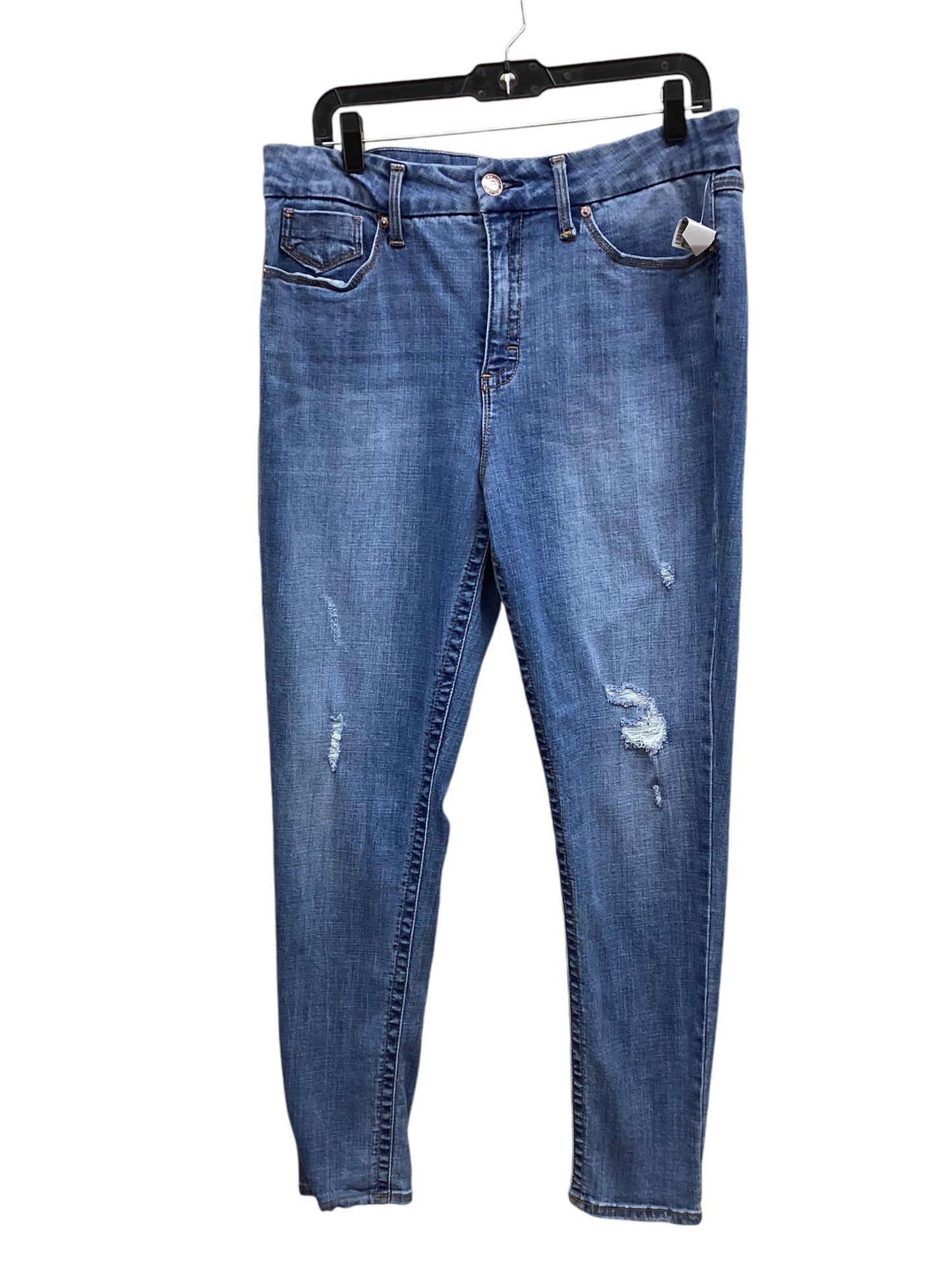 Jeans Skinny By Seven 7 In Denim, Size: 16