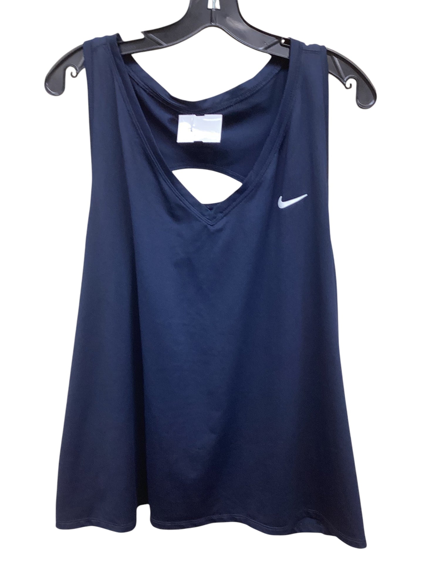 Athletic Tank Top By Nike In Blue, Size: 3x