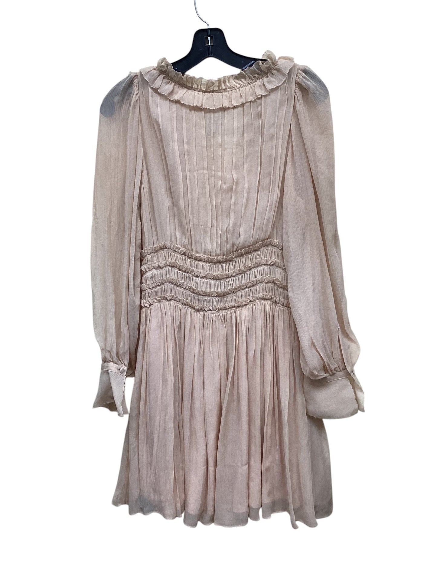 Dress Casual Short By Rebecca Taylor In Beige, Size: 6