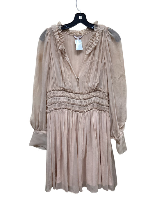 Dress Casual Short By Rebecca Taylor In Beige, Size: 6