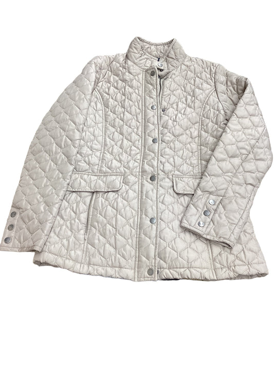 Jacket Puffer & Quilted By Tommy Hilfiger In Tan, Size: S