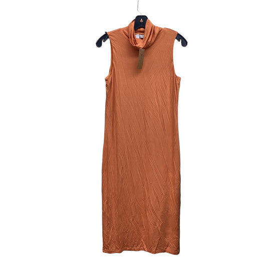 Orange Dress Casual Maxi Cremieux, Size S