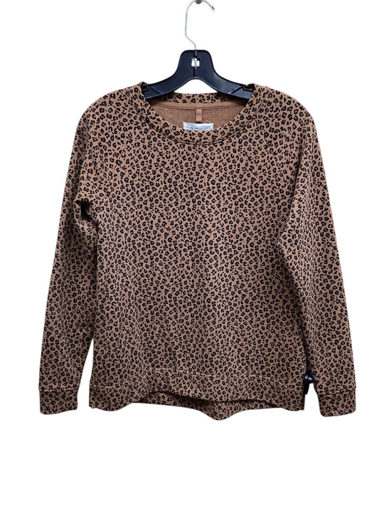 Top LS By Lou And Grey In Animal Print, Size: Xs