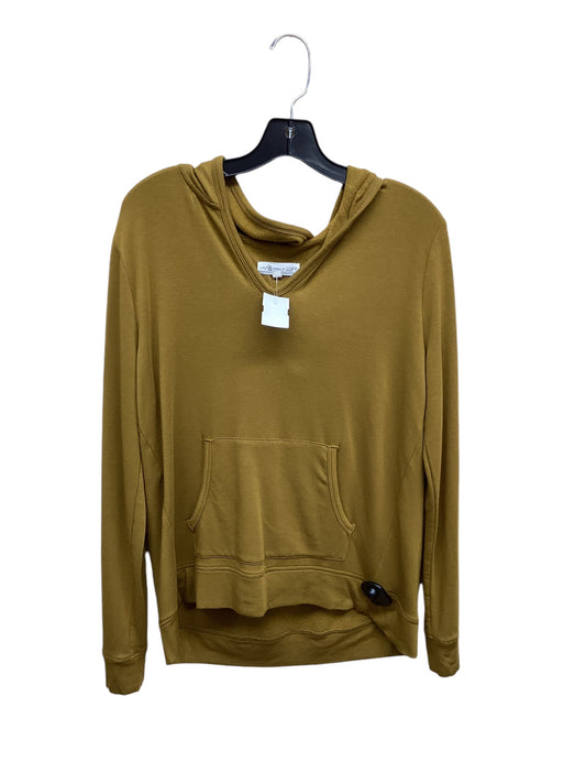 Sweatshirt Hoodie By Lou And Grey In Green, Size: S