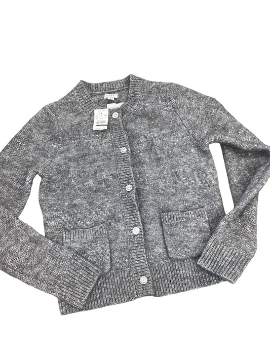 Sweater Cardigan By J. Crew In Grey, Size: S