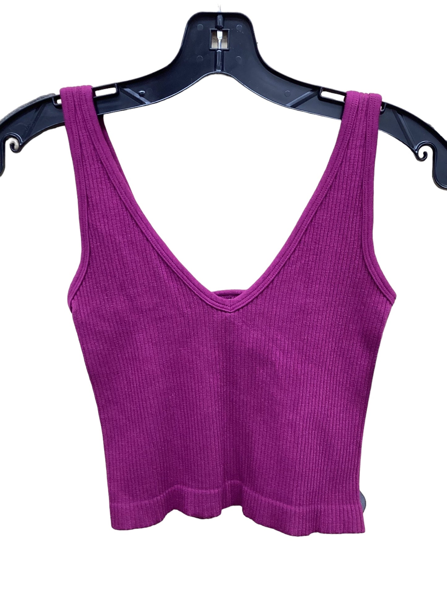 Top Sleeveless By Free People In Purple, Size: Xs