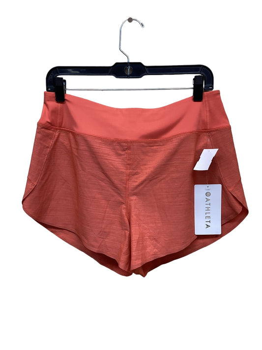 Athletic Shorts By Athleta In Orange, Size: M