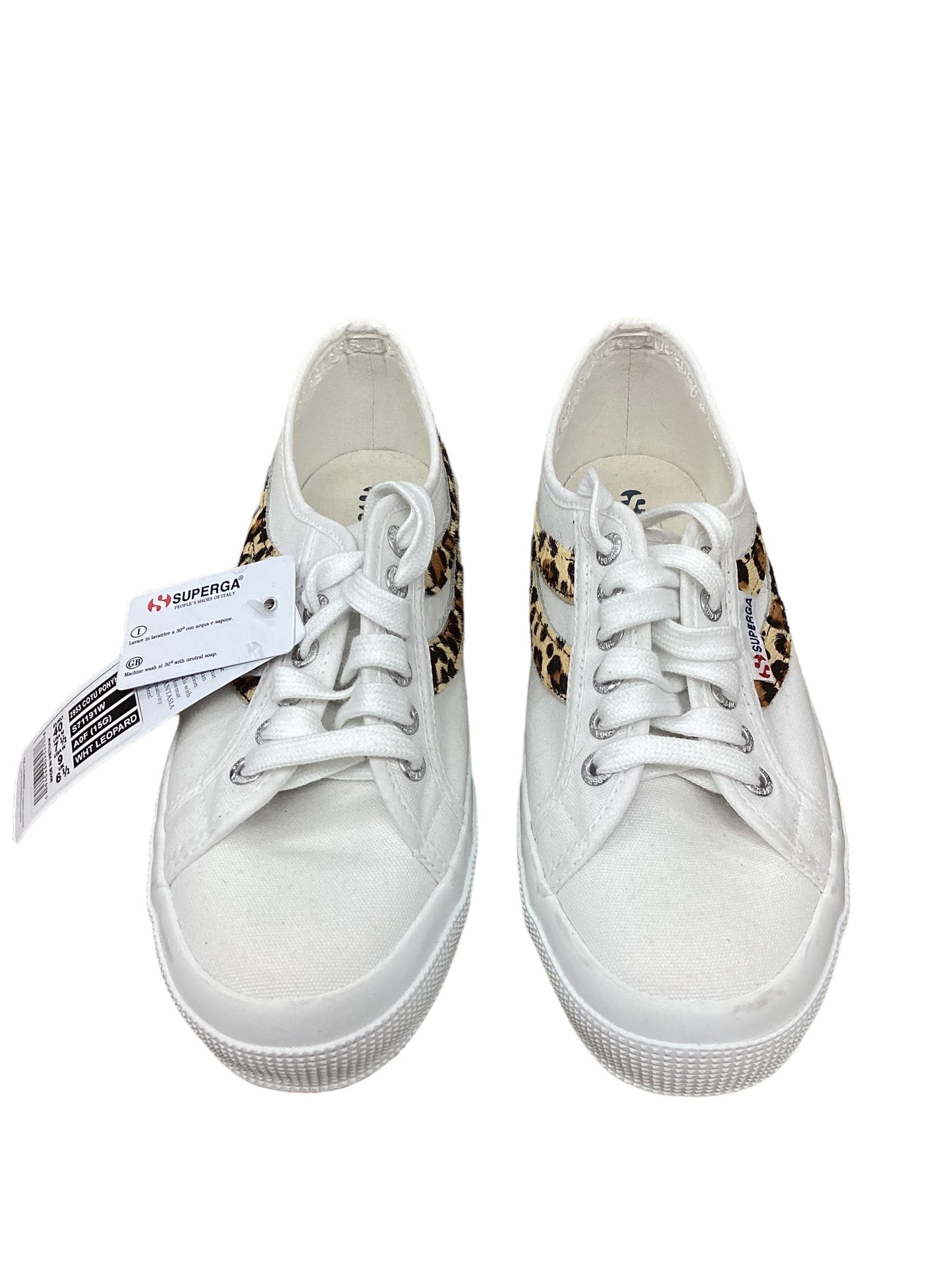 Shoes Sneakers By Superga In White, Size: 9