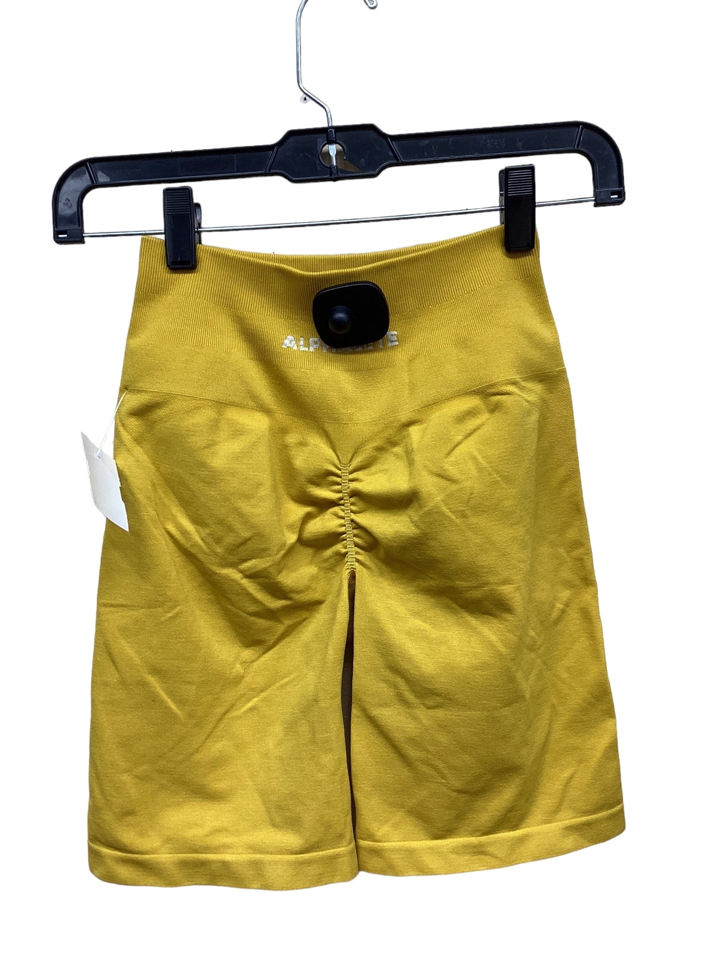 Athletic Shorts By Clothes Mentor In Yellow, Size: S