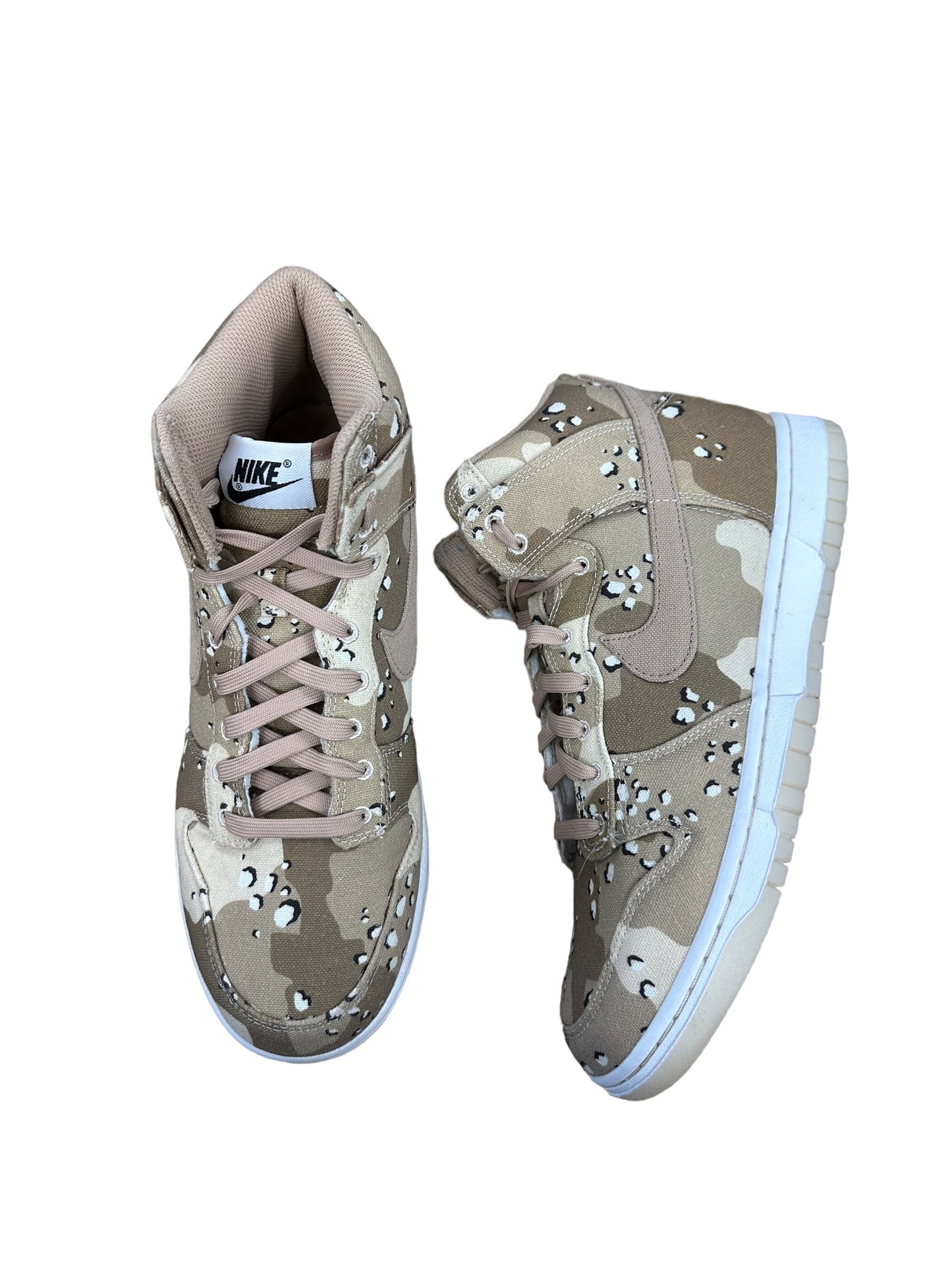 Shoes Sneakers By Nike In Camouflage Print, Size: 10