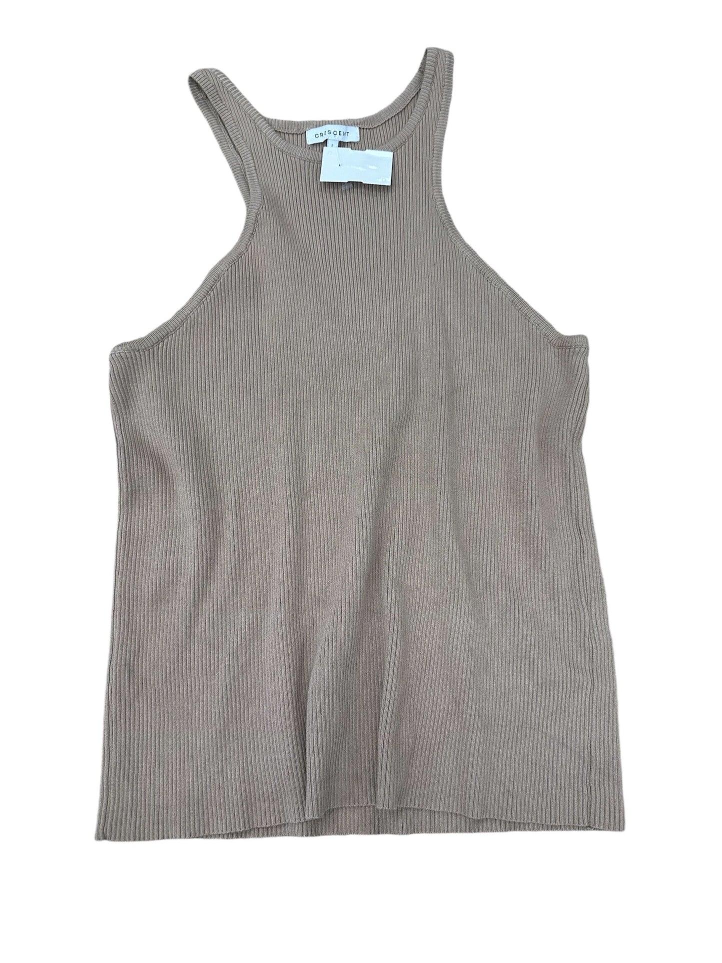 Top Sleeveless By Clothes Mentor In Brown, Size: L