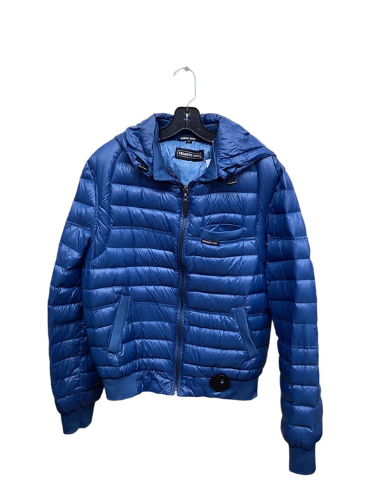 Jacket Puffer & Quilted By Clothes Mentor In Blue, Size: S