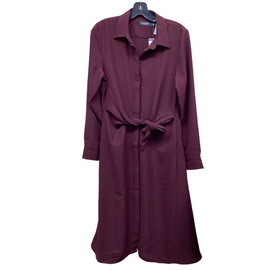 Dress Casual Maxi By Ralph Lauren In Purple, Size: S