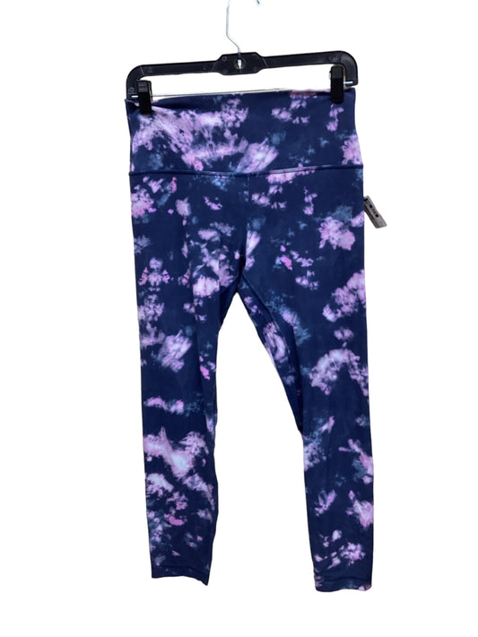 Athletic Pants By Lululemon In Tie Dye Print, Size: 10