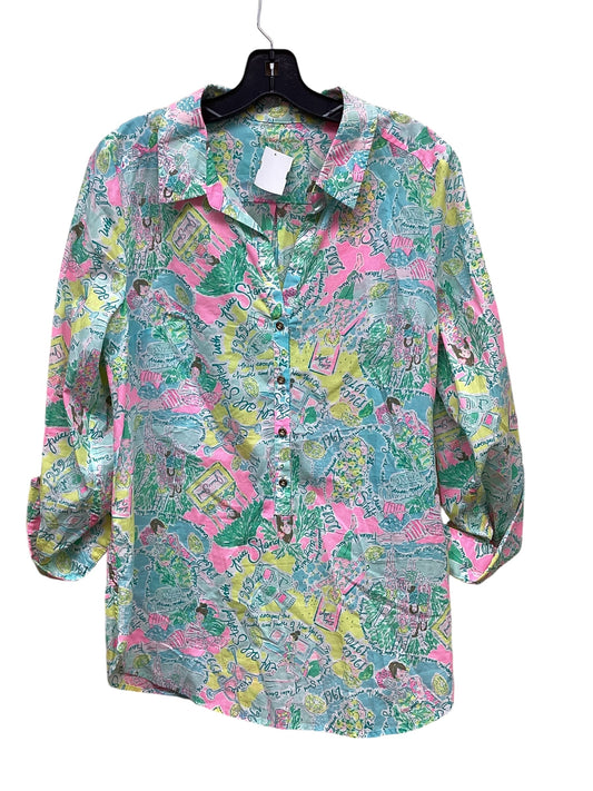 Top Long Sleeve By Lilly Pulitzer In Multi-colored, Size: M