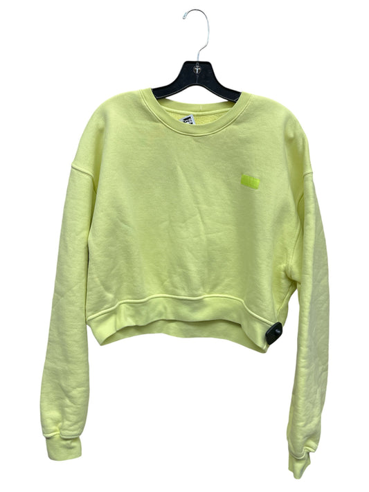 Sweatshirt Crewneck By Clothes Mentor In Yellow, Size: L