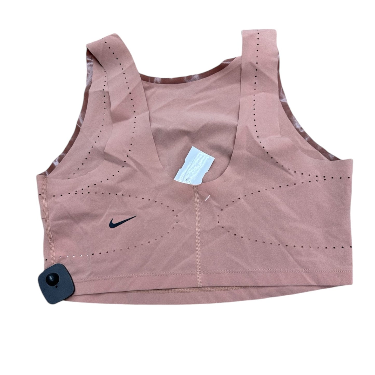 Athletic Tank Top By Nike In Pink, Size: M