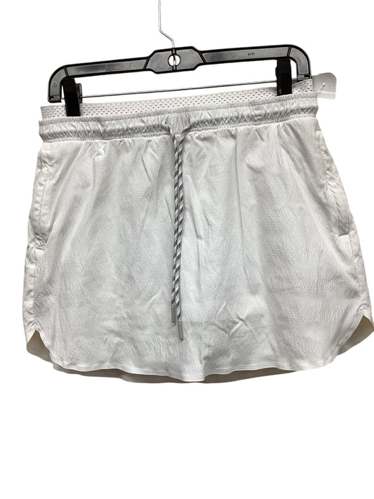 Athletic Skort By Athleta In White, Size: M