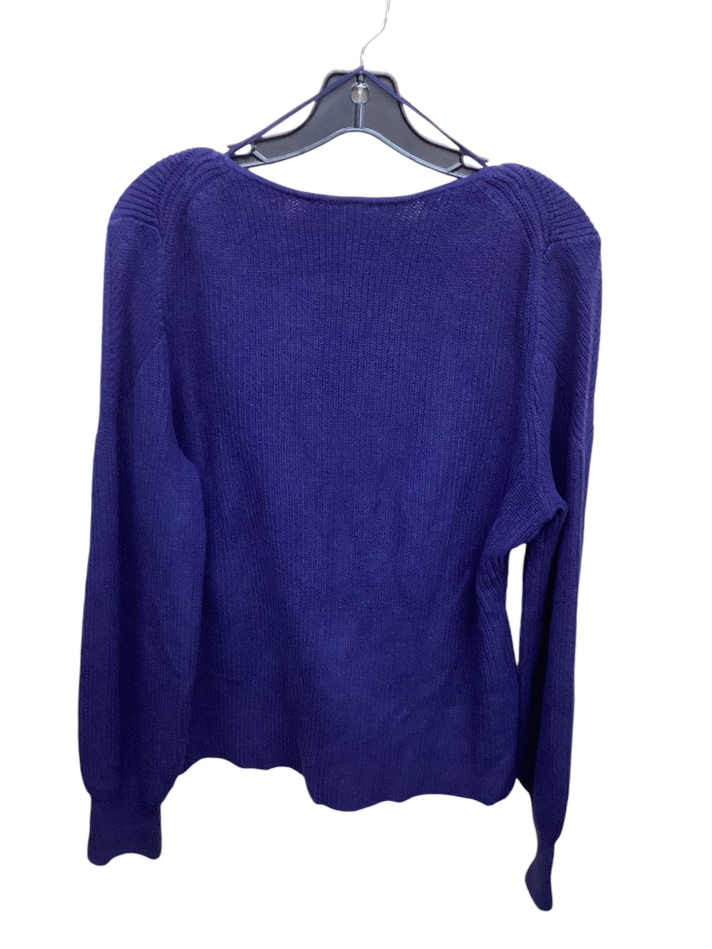 Top Long Sleeve By Moth In Blue, Size: Xl