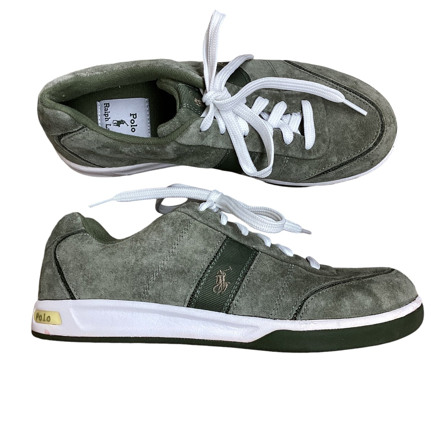 Shoes Sneakers By Polo Ralph Lauren In Green, Size: 8