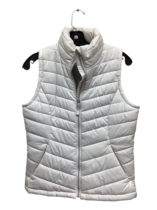 Vest Puffer & Quilted By Dsg Outerwear In White, Size: S