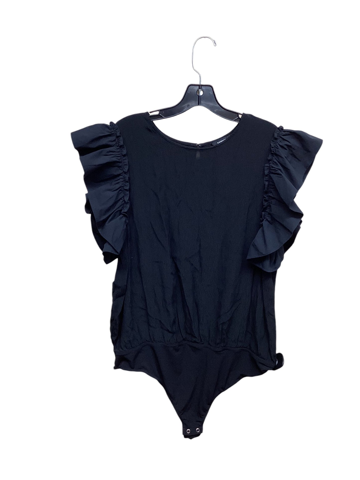 Bodysuit By Express In Black, Size: Xl