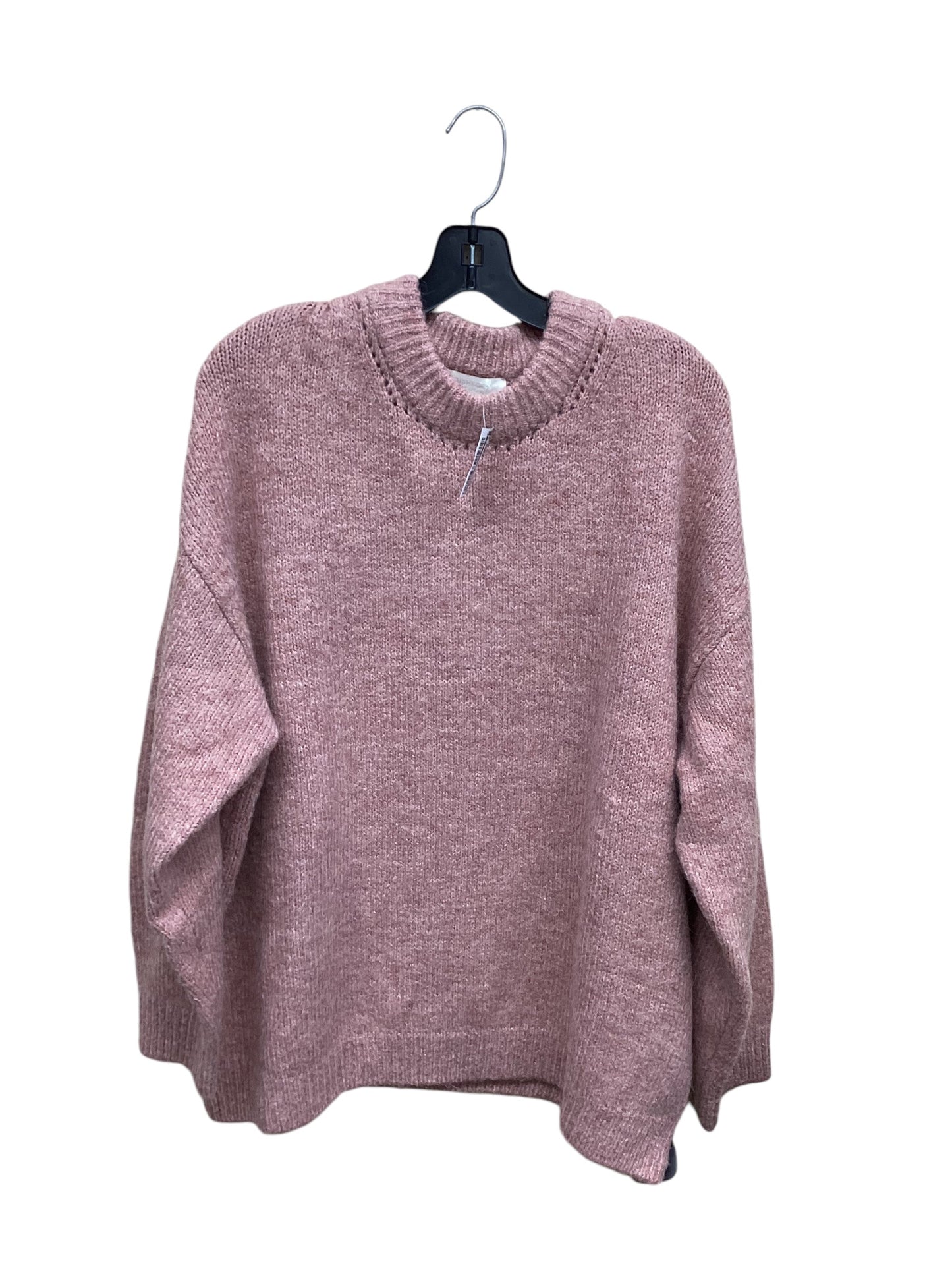 Sweater By Clothes Mentor In Pink, Size: M