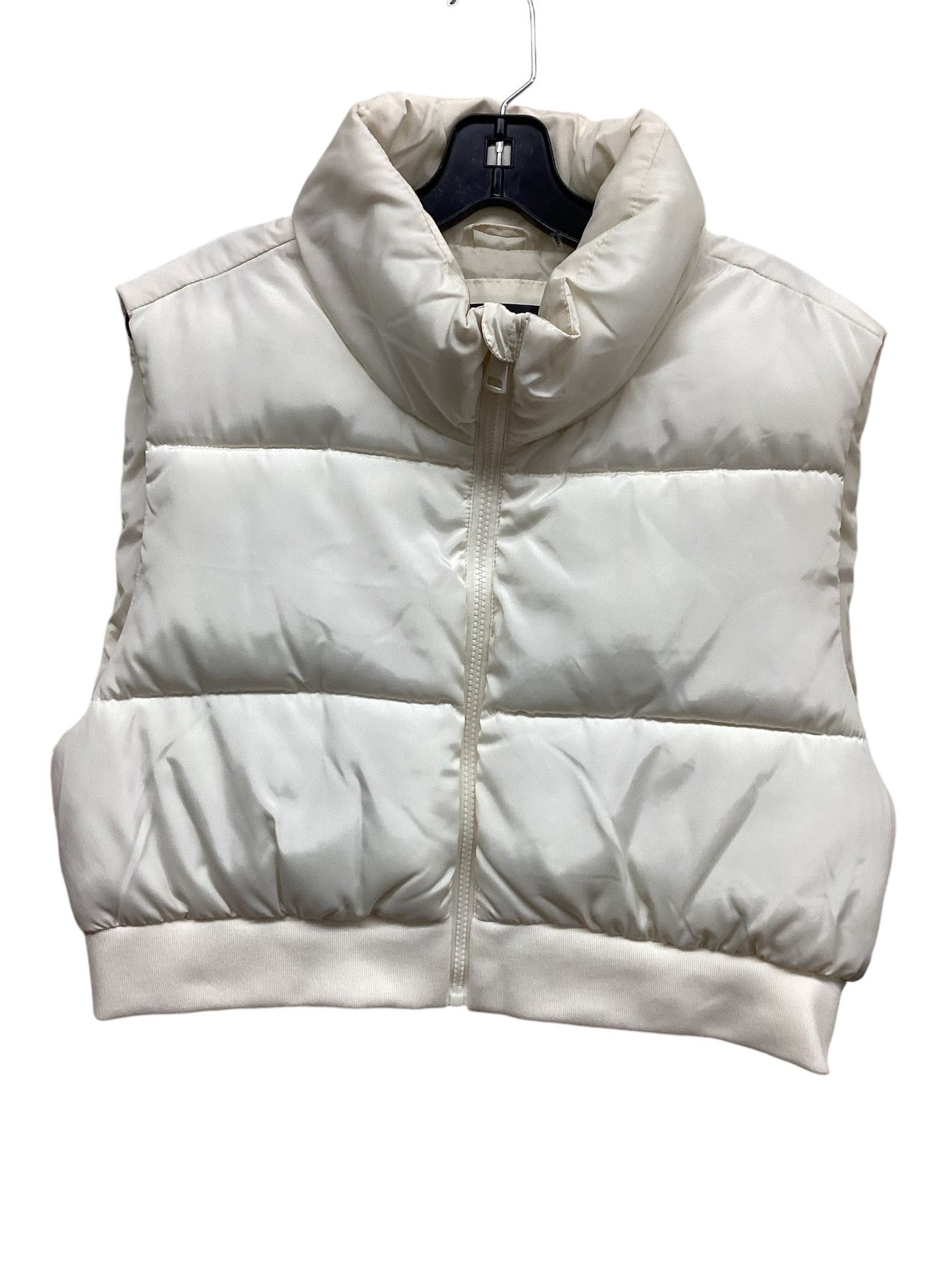 Vest Puffer & Quilted By Clothes Mentor In White, Size: Xl