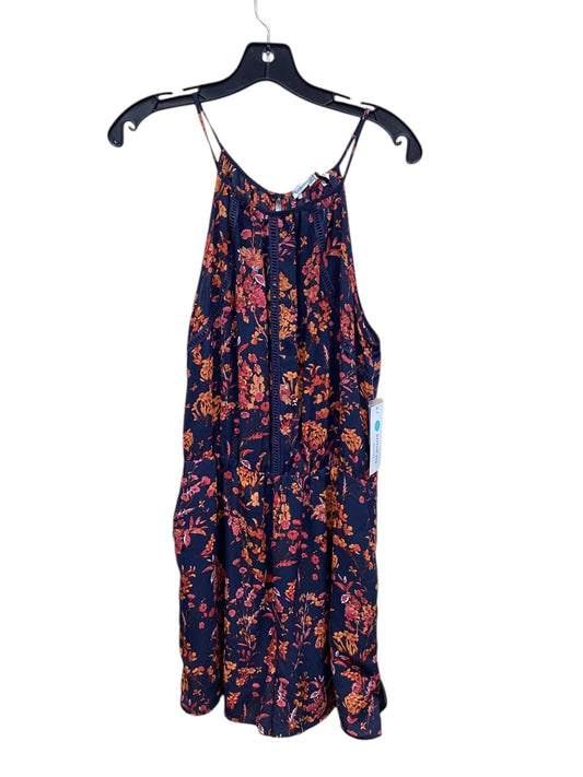 Dress Casual Short By Collective Concepts In Floral Print, Size: L