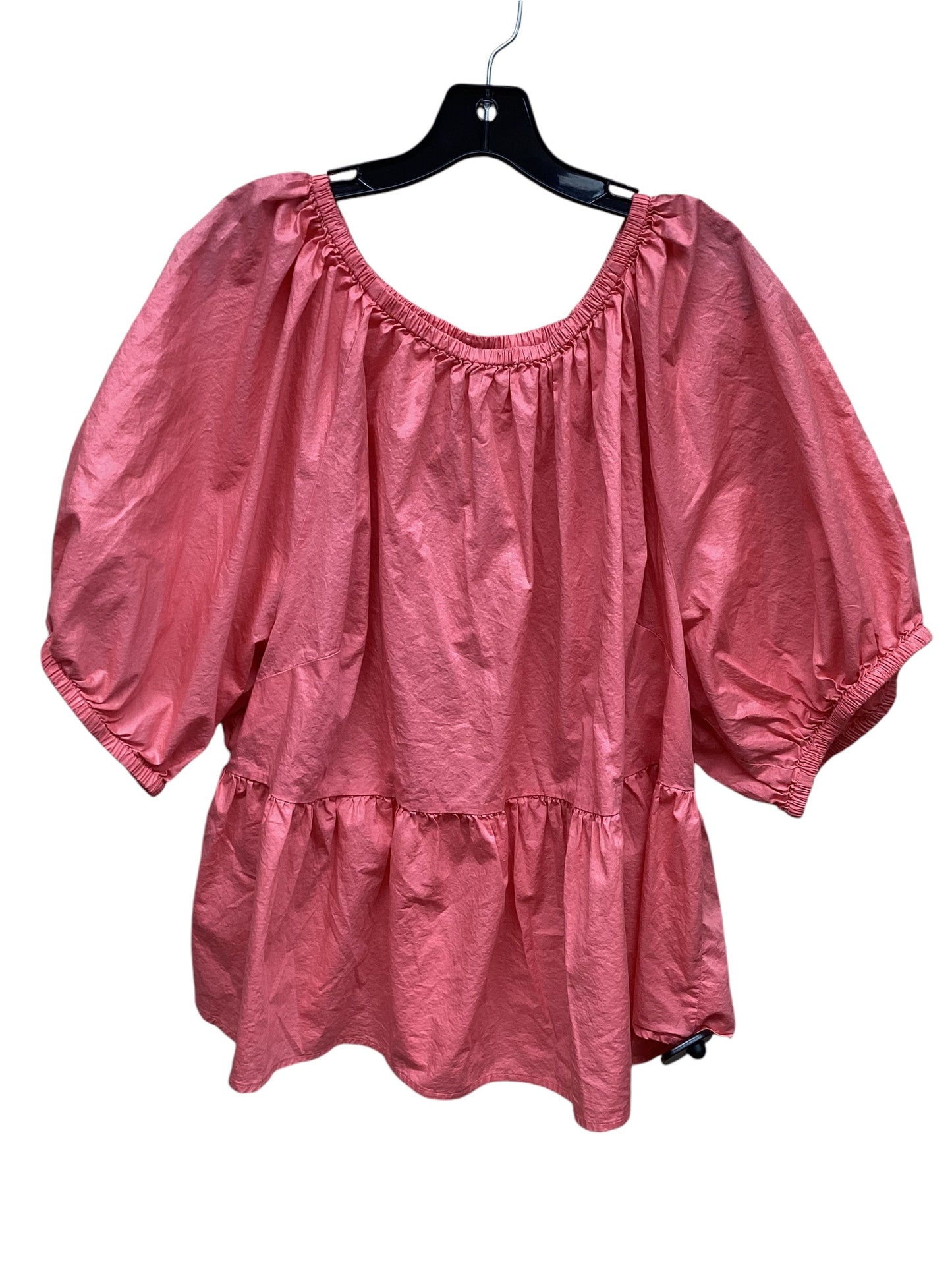 Top Short Sleeve By Old Navy In Pink, Size: 3x