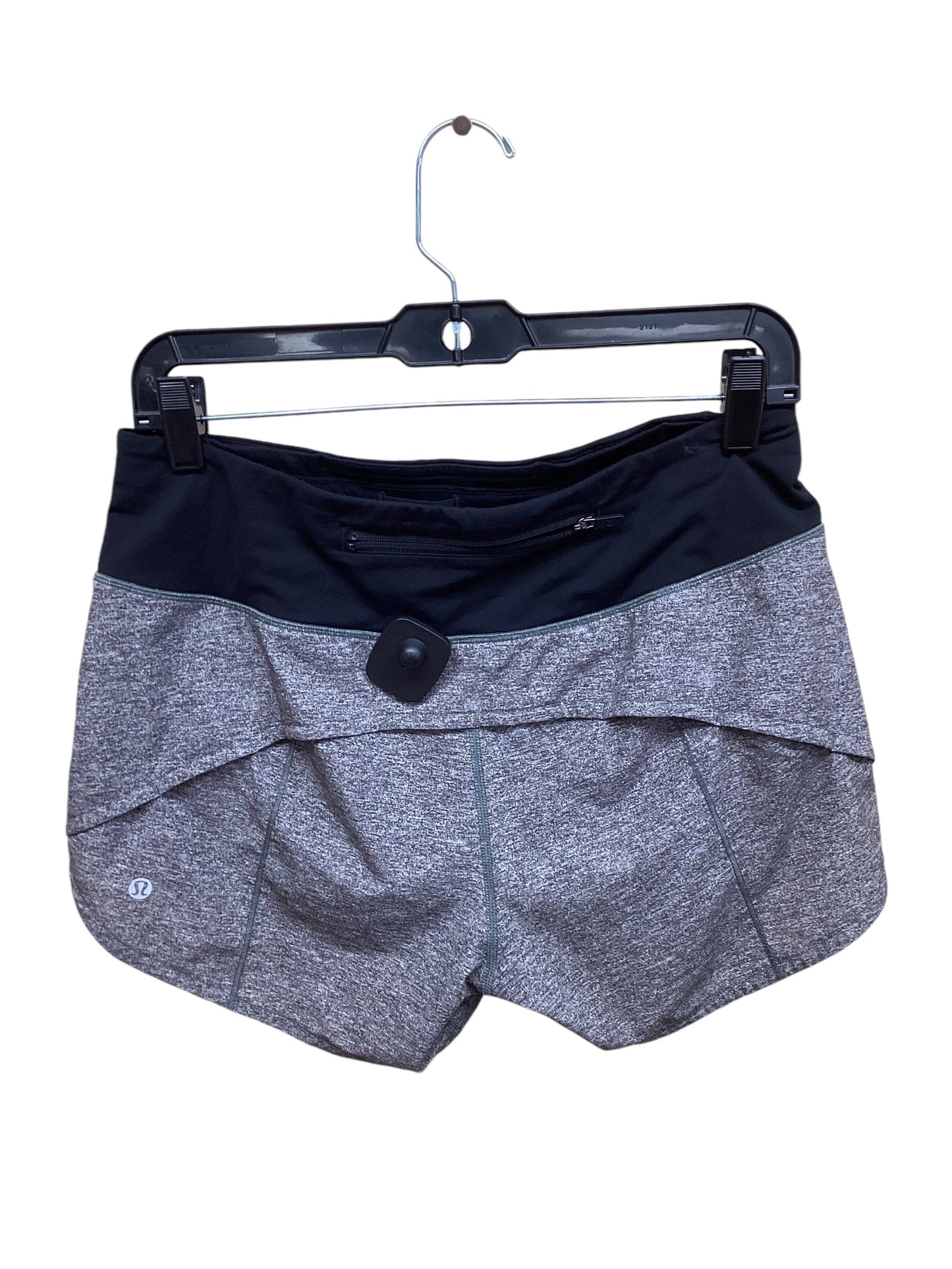 Athletic Shorts By Lululemon In Grey, Size: 6