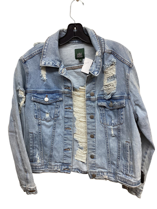 Jacket Denim By Wild Fable In Blue Denim, Size: M